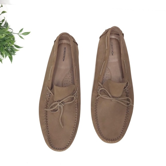 NORDSTROM Suede Leather Driving Loafers main image 8